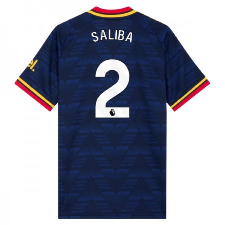 Virallinen pelipaita Arsenal Saliba 2 Vieras 2026-27 Lyhythihainen - Miesten Virallinen pelipaita Arsenal Saliba 2 Vieras 2026-27 Lyhythihainen - Miesten