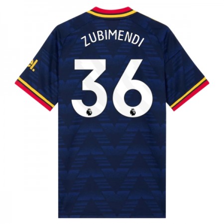 Virallinen pelipaita Arsenal Zubimendi 36 Vieras 2026-27 Lyhythihainen - Miesten Virallinen pelipaita Arsenal Zubimendi 36 Vieras 2026-27 Lyhythihainen - Miesten