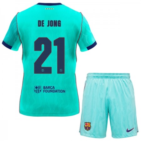 Virallinen pelipaita FC Barcelona Frenkie de Jong 21 Kolmas 2026-27 Lyhythihainen - Lasten ( + Lyhyet housut ) Virallinen pelipaita FC Barcelona Frenkie de Jong 21 Kolmas 2026-27 Lyhythihainen - Lasten ( + Lyhyet housut )