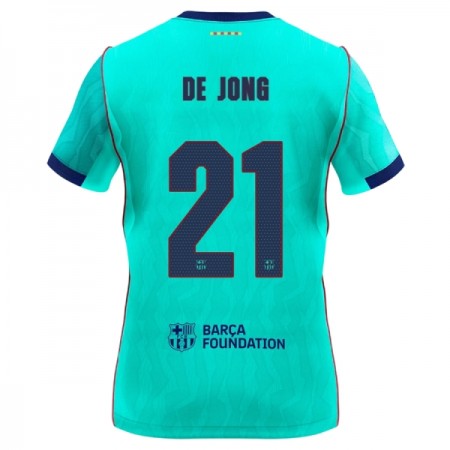 Virallinen pelipaita FC Barcelona Frenkie de Jong 21 Kolmas 2026-27 Lyhythihainen - Miesten Virallinen pelipaita FC Barcelona Frenkie de Jong 21 Kolmas 2026-27 Lyhythihainen - Miesten