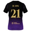 Virallinen pelipaita FC Barcelona Frenkie de Jong 21 Vieras 2026-27 Lyhythihainen - Lasten ( + Lyhyet housut )