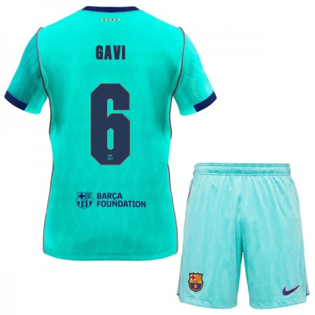 Virallinen pelipaita FC Barcelona Gavi 6 Kolmas 2026-27 Lyhythihainen - Lasten ( + Lyhyet housut ) Virallinen pelipaita FC Barcelona Gavi 6 Kolmas 2026-27 Lyhythihainen - Lasten ( + Lyhyet housut )