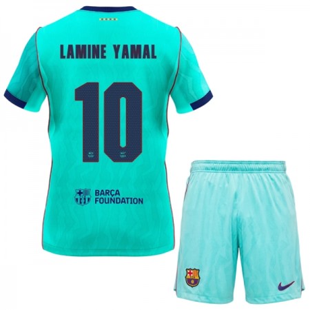 Virallinen pelipaita FC Barcelona Lamine Yamal 10 Kolmas 2026-27 Lyhythihainen - Lasten ( + Lyhyet housut ) Virallinen pelipaita FC Barcelona Lamine Yamal 10 Kolmas 2026-27 Lyhythihainen - Lasten ( + Lyhyet housut )