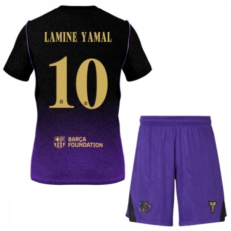 Virallinen pelipaita FC Barcelona Lamine Yamal 10 Vieras 2026-27 Lyhythihainen - Lasten ( + Lyhyet housut ) Virallinen pelipaita FC Barcelona Lamine Yamal 10 Vieras 2026-27 Lyhythihainen - Lasten ( + Lyhyet housut )