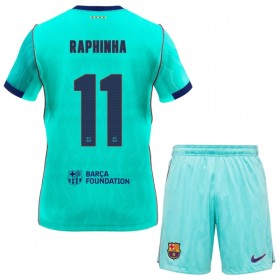 Virallinen pelipaita FC Barcelona Raphinha 11 Kolmas 2026-27 Lyhythihainen - Lasten ( + Lyhyet housut )