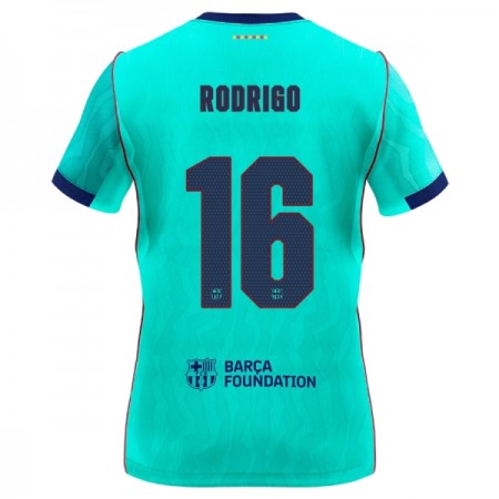 Virallinen pelipaita FC Barcelona Rodrigo 16 Kolmas 2026-27 Lyhythihainen - Miesten