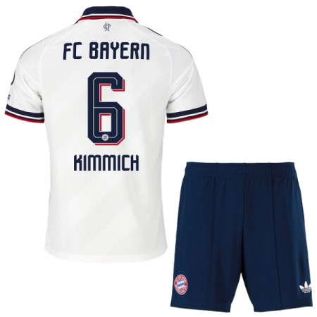 Virallinen pelipaita FC Bayern München Kimmich 6 Vieras 2026-27 Lyhythihainen - Lasten ( + Lyhyet housut ) Virallinen pelipaita FC Bayern München Kimmich 6 Vieras 2026-27 Lyhythihainen - Lasten ( + Lyhyet housut )
