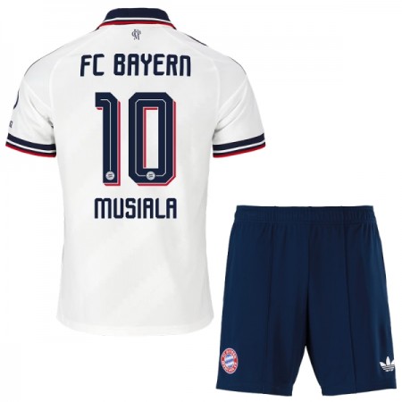 Virallinen pelipaita FC Bayern München Musiala 10 Vieras 2026-27 Lyhythihainen - Lasten ( + Lyhyet housut ) Virallinen pelipaita FC Bayern München Musiala 10 Vieras 2026-27 Lyhythihainen - Lasten ( + Lyhyet housut )