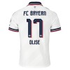 Virallinen pelipaita FC Bayern München Olise 17 Vieras 2026-27 Lyhythihainen - Lasten ( + Lyhyet housut )