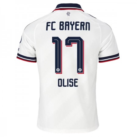 Virallinen pelipaita FC Bayern München Olise 17 Vieras 2026-27 Lyhythihainen - Miesten Virallinen pelipaita FC Bayern München Olise 17 Vieras 2026-27 Lyhythihainen - Miesten