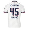 Virallinen pelipaita FC Bayern München Pavlovic 45 Vieras 2026-27 Lyhythihainen - Miesten