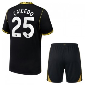 Virallinen pelipaita Chelsea Caicedo 25 Vieras 2026-27 Lyhythihainen - Lasten ( + Lyhyet housut )
