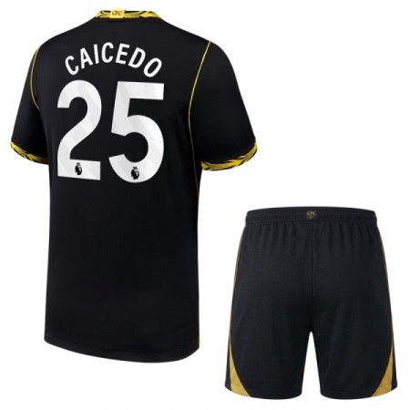 Virallinen pelipaita Chelsea Caicedo 25 Vieras 2026-27 Lyhythihainen - Lasten ( + Lyhyet housut )