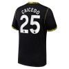Virallinen pelipaita Chelsea Caicedo 25 Vieras 2026-27 Lyhythihainen - Lasten ( + Lyhyet housut )