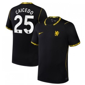 Virallinen pelipaita Chelsea Caicedo 25 Vieras 2026-27 Lyhythihainen - Miesten