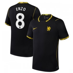 Virallinen pelipaita Chelsea Enzo 8 Vieras 2026-27 Lyhythihainen - Miesten