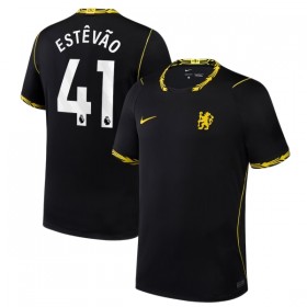 Virallinen pelipaita Chelsea Estevao 41 Vieras 2026-27 Lyhythihainen - Miesten