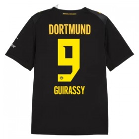 Virallinen pelipaita Borussia Dortmund Guirassy 9 Vieras 2026-27 Lyhythihainen - Miesten