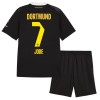 Virallinen pelipaita Borussia Dortmund Jobe 7 Vieras 2026-27 Lyhythihainen - Lasten ( + Lyhyet housut )