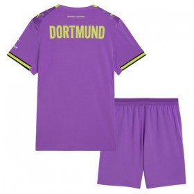 Virallinen pelipaita Borussia Dortmund Kolmas 2026-27 Lyhythihainen - Lasten ( + Lyhyet housut )