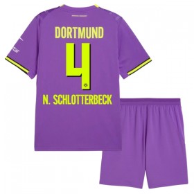 Virallinen pelipaita Borussia Dortmund N. Schlotterbeck 4 Kolmas 2026-27 Lyhythihainen - Lasten ( + Lyhyet housut )