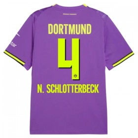 Virallinen pelipaita Borussia Dortmund N. Schlotterbeck 4 Kolmas 2026-27 Lyhythihainen - Miesten