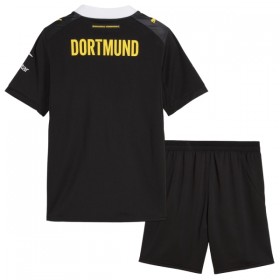 Virallinen pelipaita Borussia Dortmund Vieras 2026-27 Lyhythihainen - Lasten ( + Lyhyet housut )