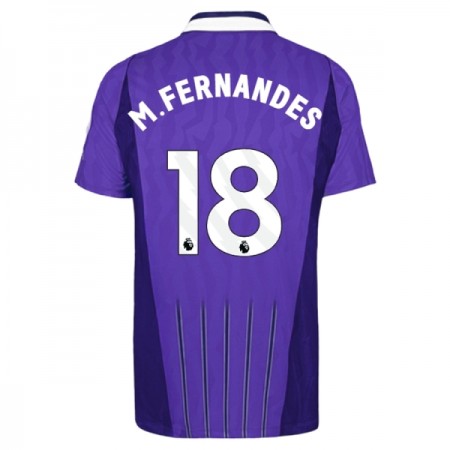 Virallinen pelipaita Tottenham Hotspur M. Fernandes 18 Kolmas 2026-27 Lyhythihainen - Miesten Virallinen pelipaita Tottenham Hotspur M. Fernandes 18 Kolmas 2026-27 Lyhythihainen - Miesten