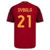Virallinen pelipaita AS Roma Dybala 21 Koti 2026-27 Lyhythihainen - Miesten Virallinen pelipaita AS Roma Dybala 21 Koti 2026-27 Lyhythihainen - Miesten