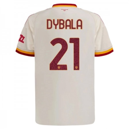 Virallinen pelipaita AS Roma Dybala 21 Vieras 2026-27 Lyhythihainen - Miesten Virallinen pelipaita AS Roma Dybala 21 Vieras 2026-27 Lyhythihainen - Miesten