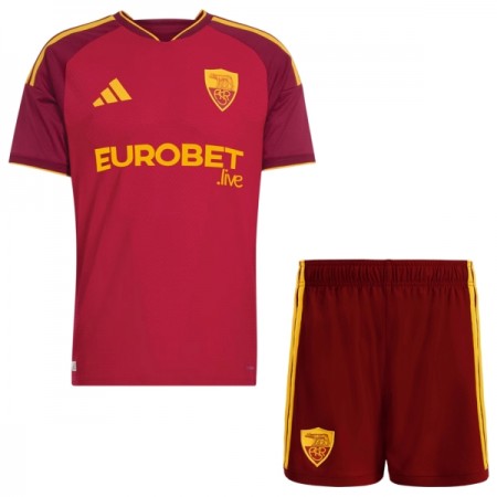 Virallinen pelipaita AS Roma Koti 2026-27 Lyhythihainen - Lasten ( + Lyhyet housut ) Virallinen pelipaita AS Roma Koti 2026-27 Lyhythihainen - Lasten ( + Lyhyet housut )