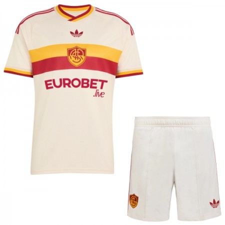 Virallinen pelipaita AS Roma Vieras 2026-27 Lyhythihainen - Lasten ( + Lyhyet housut ) Virallinen pelipaita AS Roma Vieras 2026-27 Lyhythihainen - Lasten ( + Lyhyet housut )