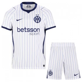 Virallinen pelipaita Inter Milan Barella 23 Vieras 2026-27 Lyhythihainen - Lasten ( + Lyhyet housut )