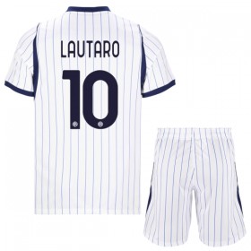 Virallinen pelipaita Inter Milan Lautaro 10 Vieras 2026-27 Lyhythihainen - Lasten ( + Lyhyet housut )