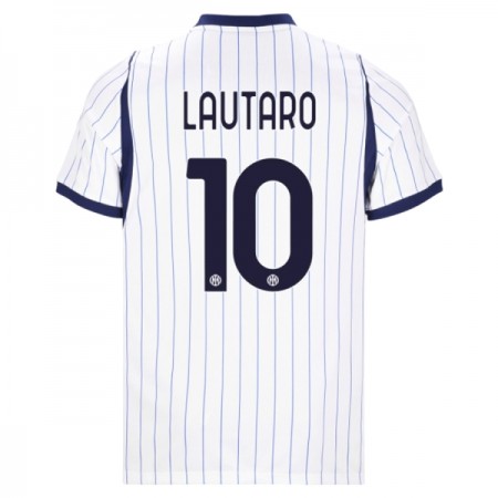 Virallinen pelipaita Inter Milan Lautaro 10 Vieras 2026-27 Lyhythihainen - Miesten Virallinen pelipaita Inter Milan Lautaro 10 Vieras 2026-27 Lyhythihainen - Miesten