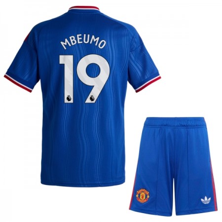 Virallinen pelipaita Manchester United Mbeumo 19 Vieras 2026-27 Lyhythihainen - Lasten ( + Lyhyet housut )