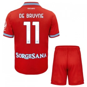 Virallinen pelipaita SSC Napoli De Bruyne 11 Kolmas 2026-27 Lyhythihainen - Lasten ( + Lyhyet housut )