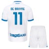 Virallinen pelipaita SSC Napoli De Bruyne 11 Vieras 2026-27 Lyhythihainen - Lasten ( + Lyhyet housut )