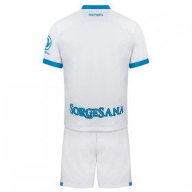 Virallinen pelipaita SSC Napoli Vieras 2026-27 Lyhythihainen - Lasten ( + Lyhyet housut )