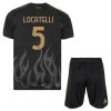 Virallinen pelipaita Juventus Locatelli 5 Kolmas 2026-27 Lyhythihainen - Lasten ( + Lyhyet housut )