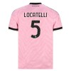 Virallinen pelipaita Juventus Locatelli 5 Vieras 2026-27 Lyhythihainen - Miesten Virallinen pelipaita Juventus Locatelli 5 Vieras 2026-27 Lyhythihainen - Miesten