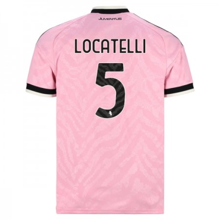 Virallinen pelipaita Juventus Locatelli 5 Vieras 2026-27 Lyhythihainen - Miesten Virallinen pelipaita Juventus Locatelli 5 Vieras 2026-27 Lyhythihainen - Miesten
