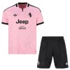 Virallinen pelipaita Juventus Thuram 19 Vieras 2026-27 Lyhythihainen - Lasten ( + Lyhyet housut )