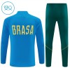 Brasilia Training Huppari 2026-27 Neljännes-Zip Sininen - Lasten