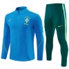 Brasilia Training Huppari 2026-27 Neljännes-Zip Sininen - Miesten Brasilia Training Huppari 2026-27 Neljännes-Zip Sininen - Miesten
