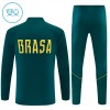 Brasilia Training Huppari 2026-27 Neljännes-Zip Vihreä - Lasten