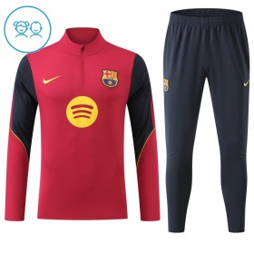 FC Barcelona Training Huppari 2026-27 Neljännes-Zip Punainen - Lasten