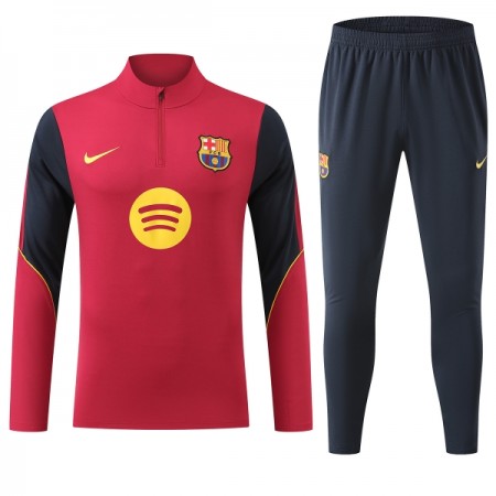 FC Barcelona Training Huppari 2026-27 Neljännes-Zip Punainen - Miesten FC Barcelona Training Huppari 2026-27 Neljännes-Zip Punainen - Miesten