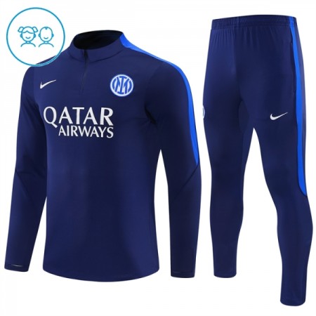 Inter Milan Training Huppari 2026-27 Neljännes-Zip Sininen - Lasten Inter Milan Training Huppari 2026-27 Neljännes-Zip Sininen - Lasten