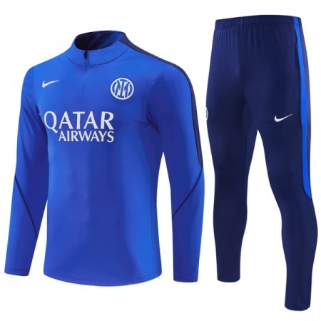 Inter Milan Training Huppari 2026-27 Neljännes-Zip Sininen - Miesten Inter Milan Training Huppari 2026-27 Neljännes-Zip Sininen - Miesten